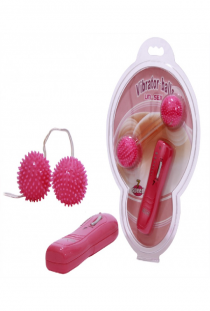 Pink orgasm balls